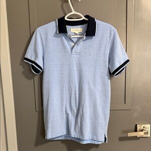 Aeropostale Light Blue Polo with Dark Blue Trim